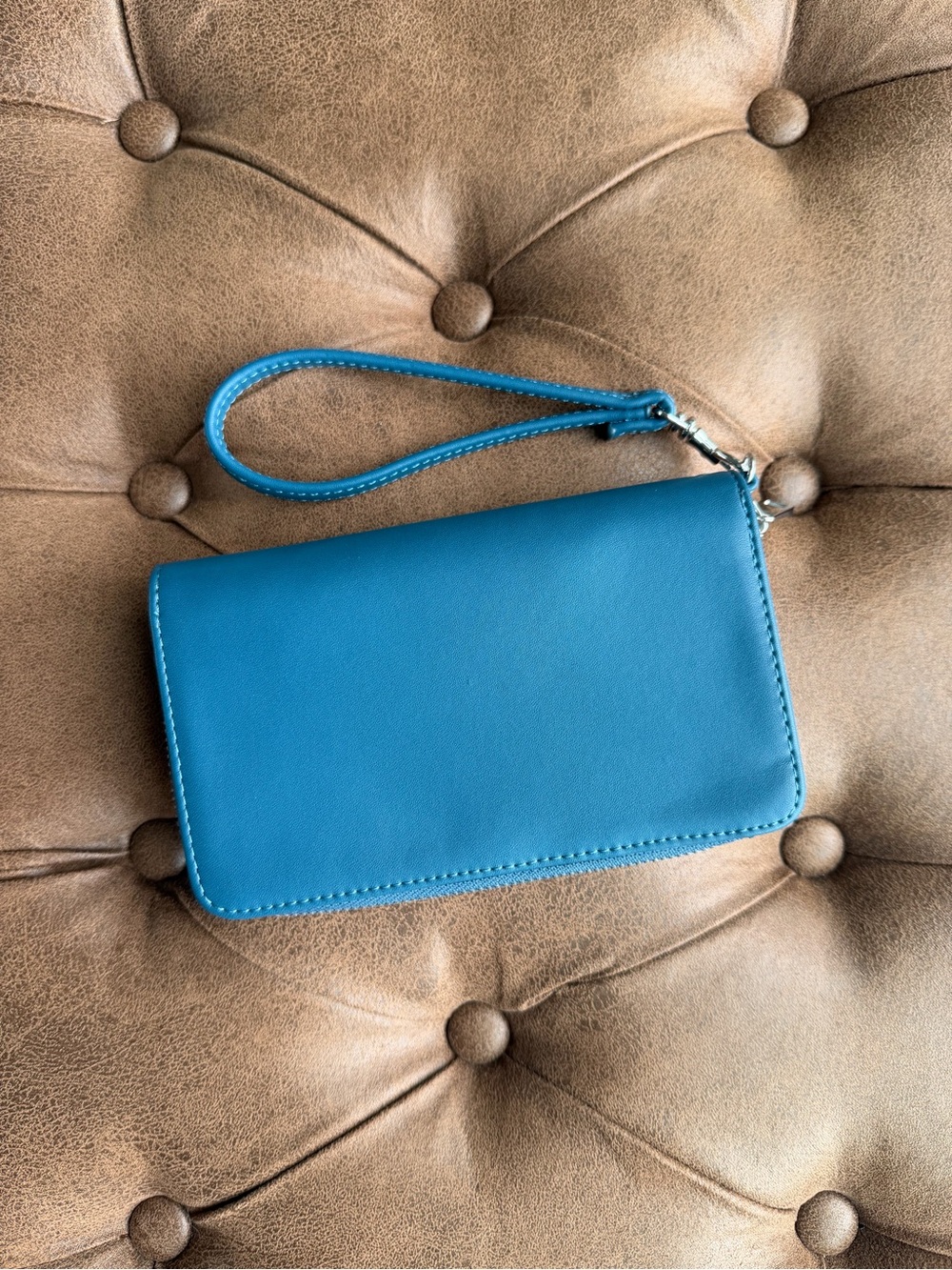 a new day Teal Wristlet Clutch